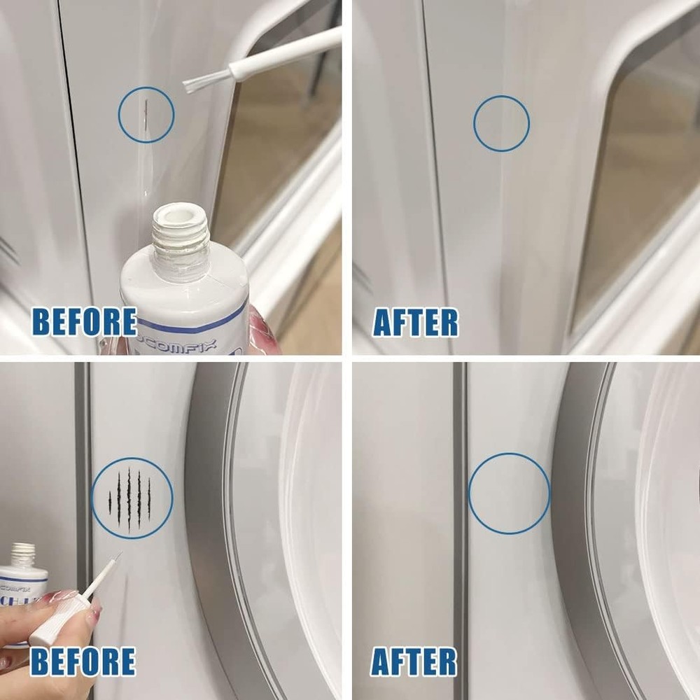 White Appliance Touch Up Paint Pen High Gloss