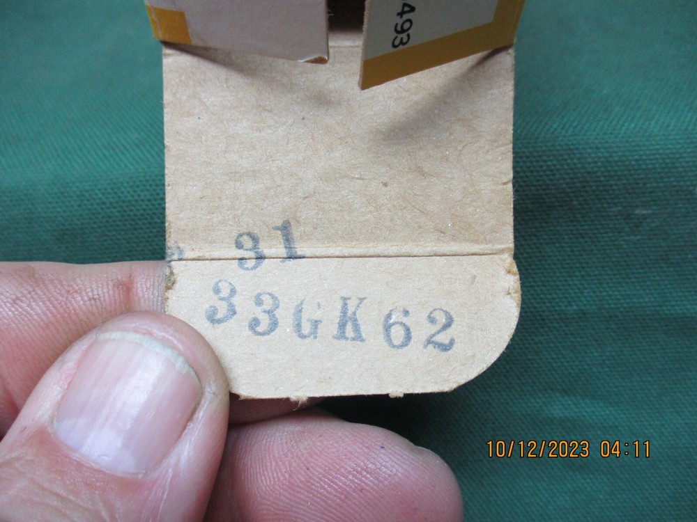 Vintage Western X, 32 Automatic 71Gr., Ammo Box, (EMPTY)