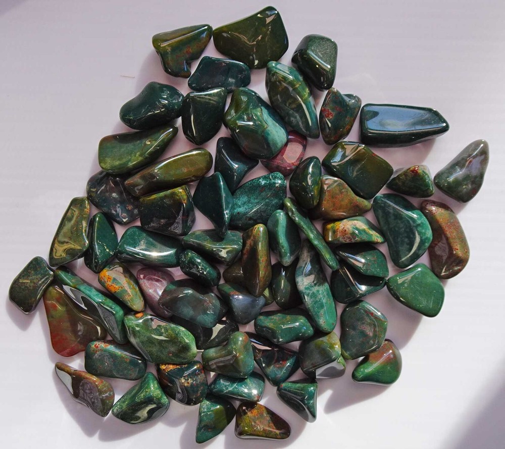 Fancy Jasper - 5 ounces Medium/Small Tumbled Stones rt545b