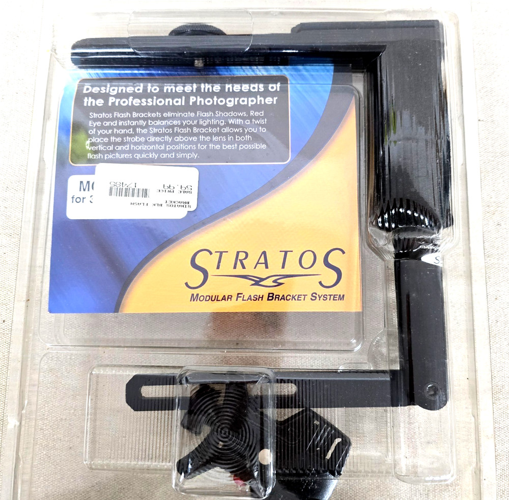 Flash Bracket Stratos Model 835 & 1035 Modular System 8" High XLNT