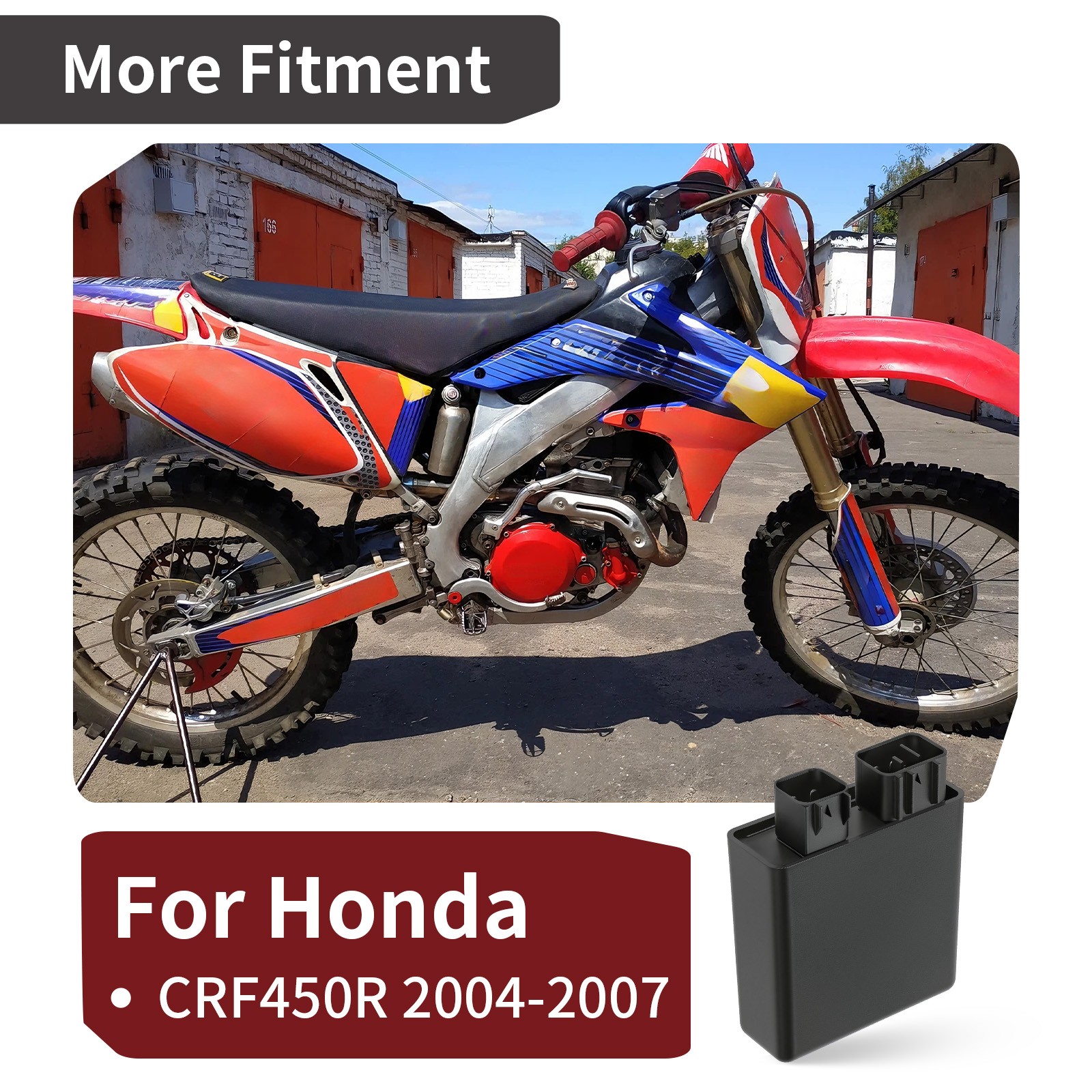 CDI ECU Box Ignition Module Box For Honda CRF450R CRF 450 R 2004-2007 Brand New