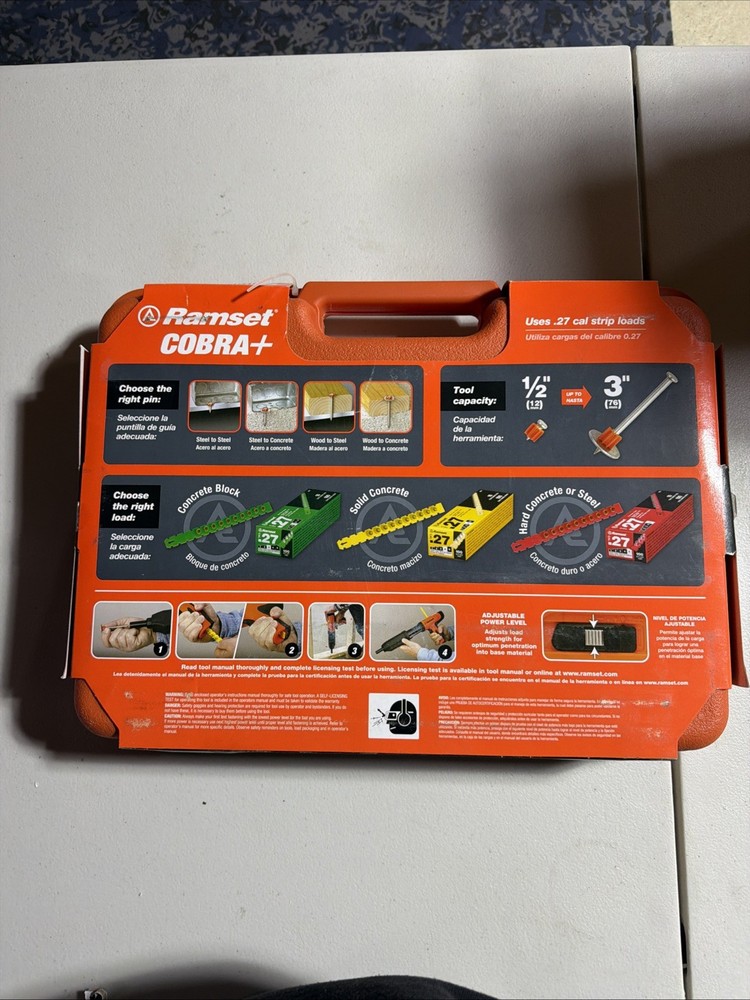 Ramset Cobra+ Semi-automatic Powder Actuated Tool