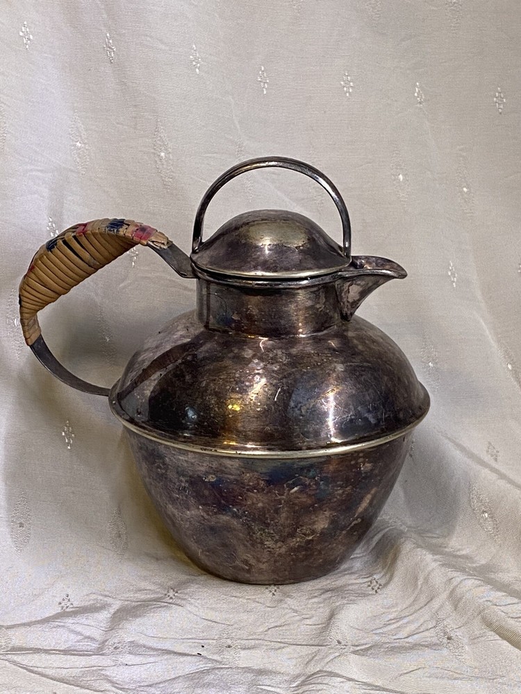 ANTIQUE Silver Plated Pitcher Bailey Banks & Biddle Philadelphia Vintage