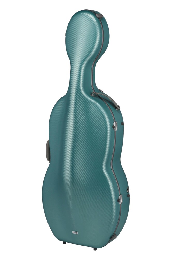 GEWApure cello case polycarbonate, model FUN, green-grey