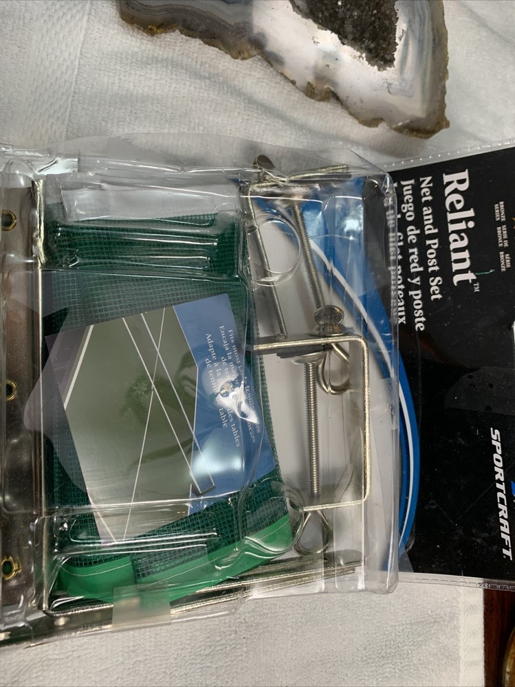 Ping Pong Net Post Set New Open Box COMPLETE