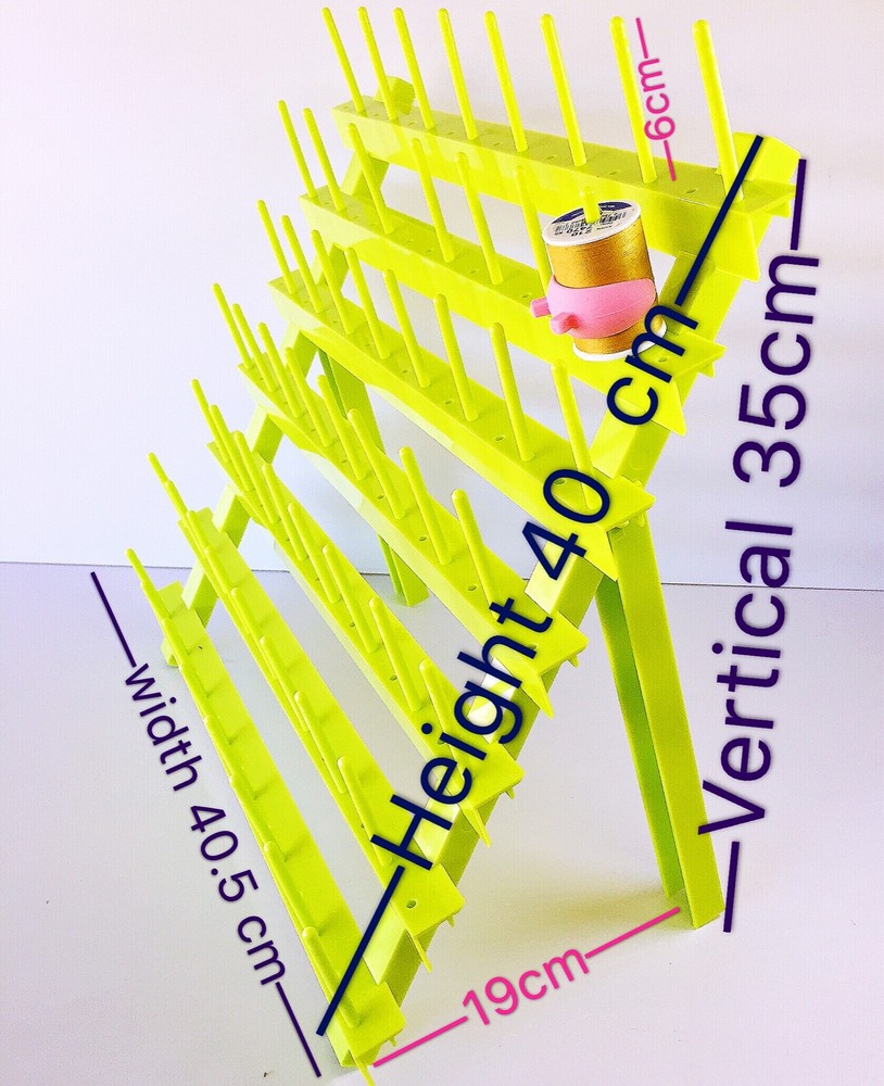 PeavyTailor 70 Spools Thread Holder Thread Rack Sewing Thread Organizer