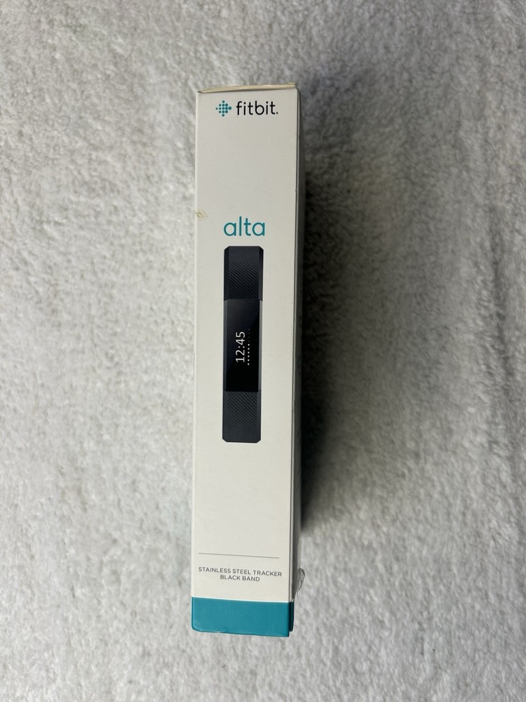 Fitbit Alta Heart Rate Activity Tracker, Sleep, Notifications, Black L/G