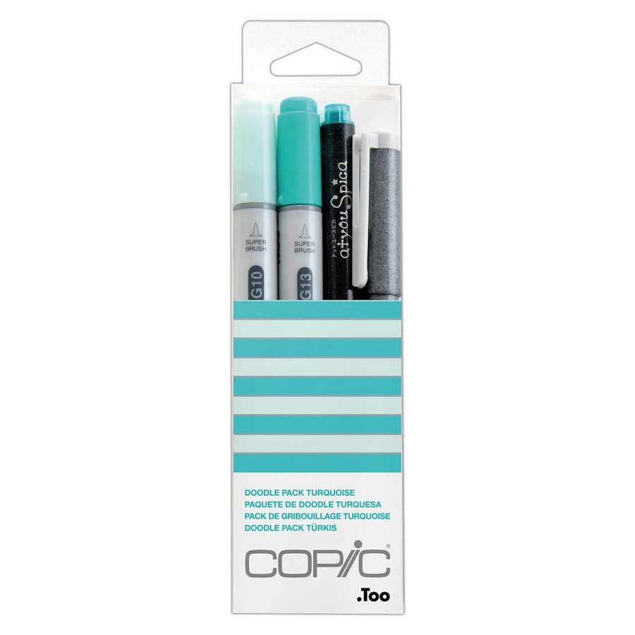 Copic Caio Doodle Pack Turquoise CZ22075643