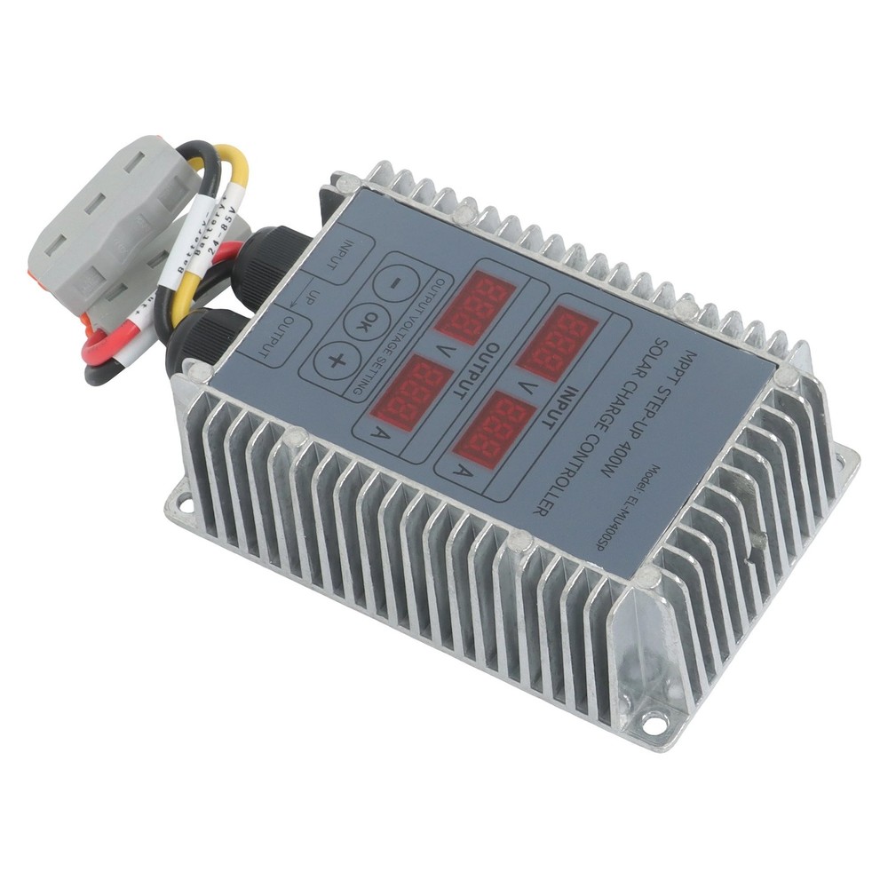 High Power MPPT Solar Controller 400W 24-85V Boost Backlight Display Waterproof