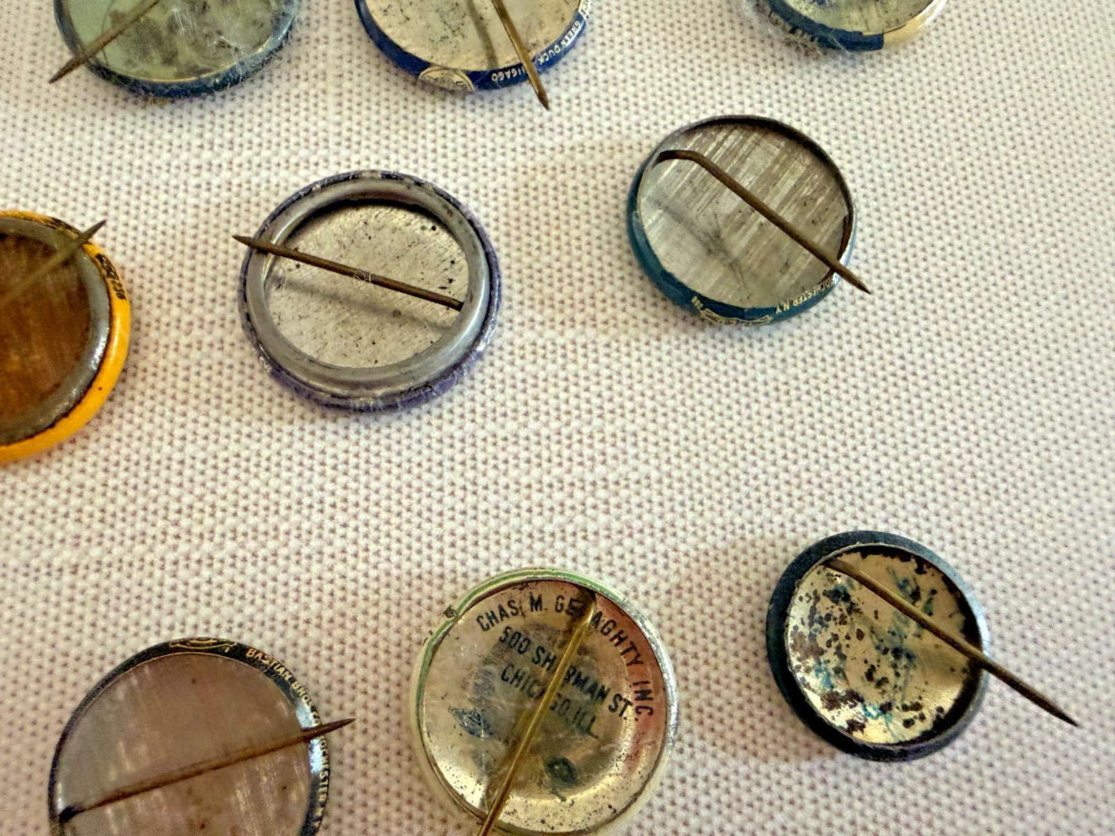 1940–44 Franklin D. Roosevelt Campaign Button Collection – Third Term 30 pins