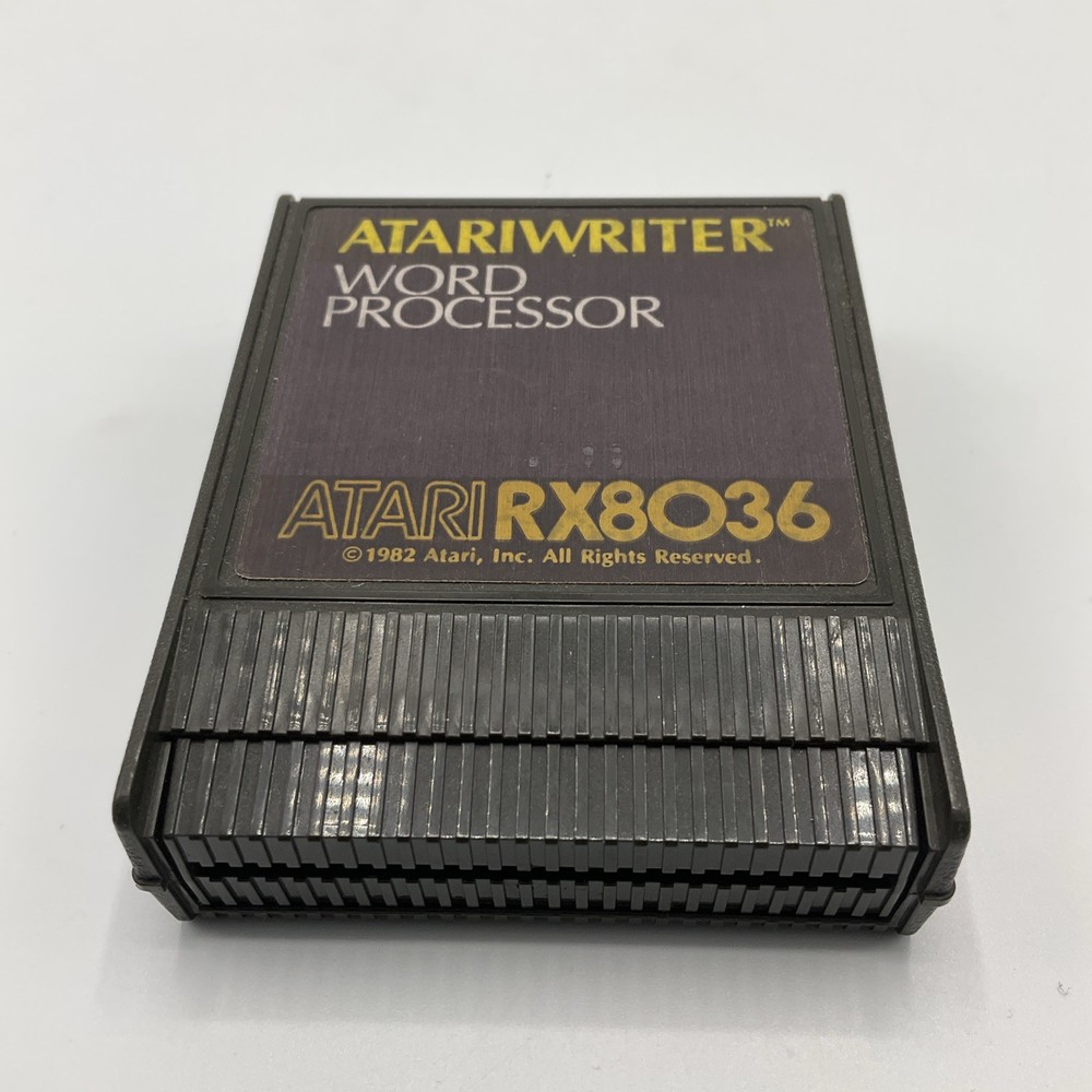 AtariWriter Word Processor Cartridge RX8036 for Atari 800/XL/XE