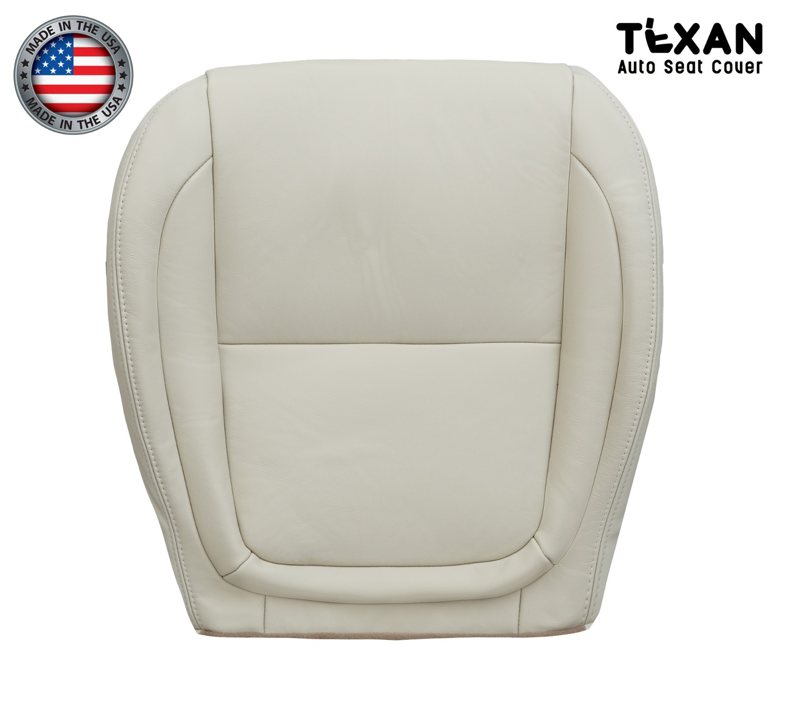 Driver Bottom Replacement Seat Cover Leather Light Tan For 2002-2010 Lexus SC430