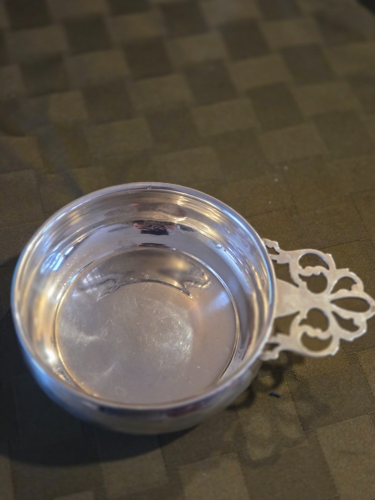 Webster sterling silver porringer