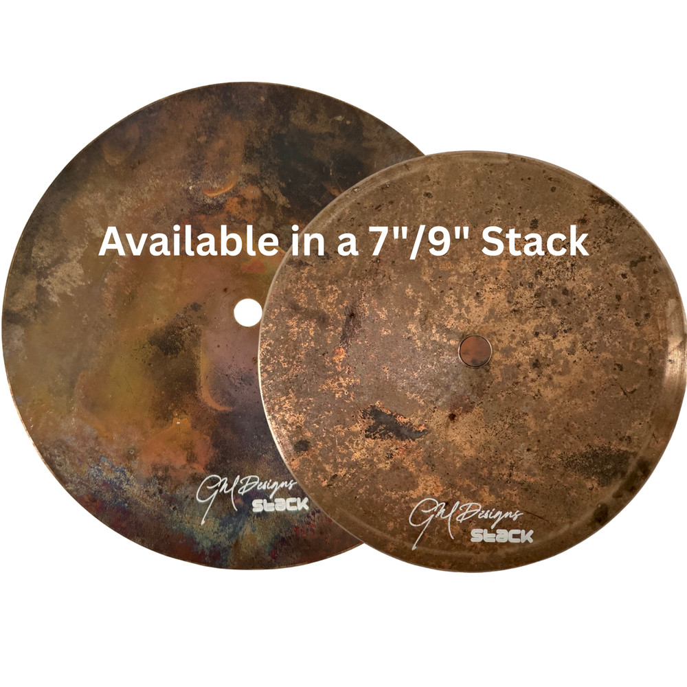 5" GM Designs MINI Crunch/Clap Stack BLACK Single – Dirty, Cutting & Textured!