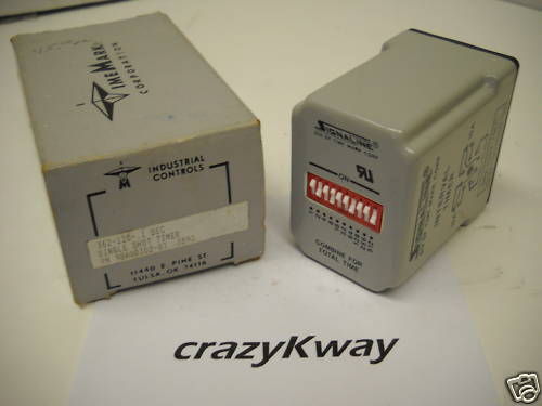 TIME MARK 98A00302-07 TIMING RELAY MODULE NEW CONDITION IN BOX