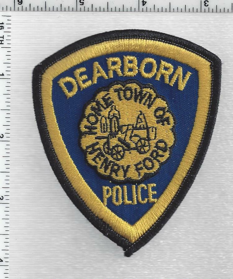 Dearborn Police (Michigan) 2nd Issue Shoulder Patch