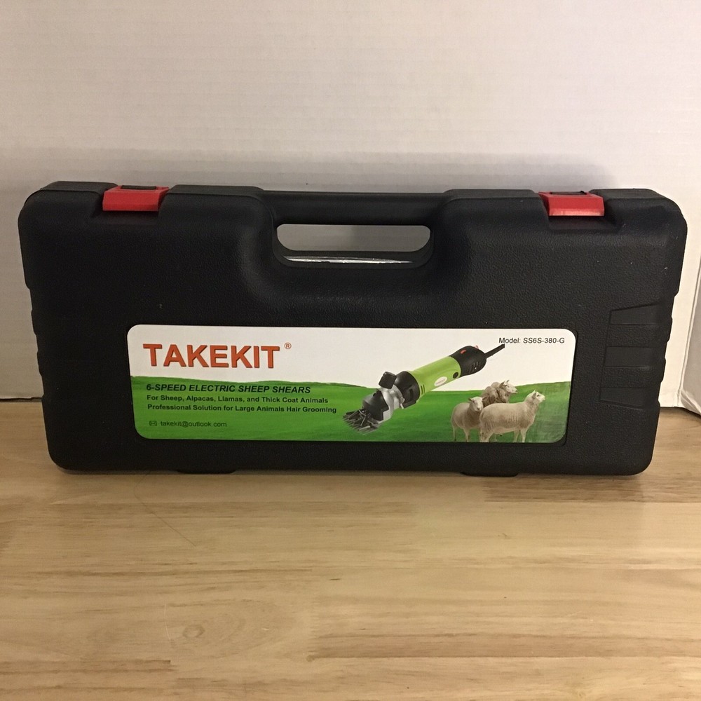TAKEKIT 6- Speed Electric Sheep Shears Model SS6S-380-G