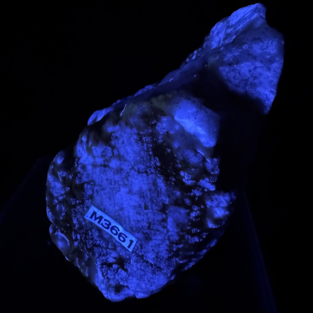 Nice Fluorescent Calcite: Terlingua Mining District, Brewster County, Texas