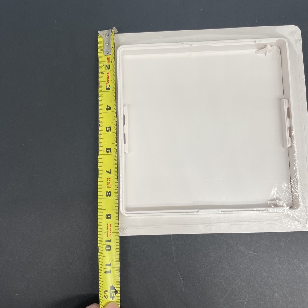 Plumbing Access Panel White 8 X 8" Plastic CSB For Drywall Ceiling Wall Textured
