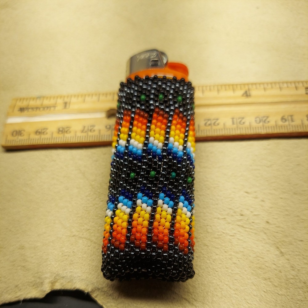 Beaded Lighter Case