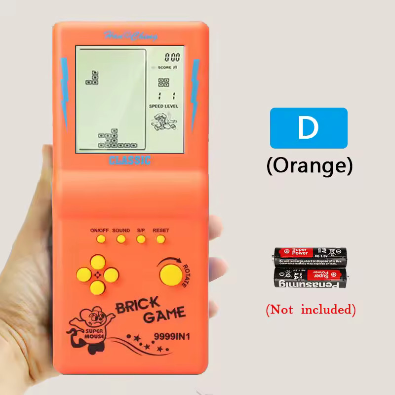 Portable Classic Game Console BRICK GAME Handheld Players Nostalgic Educational*