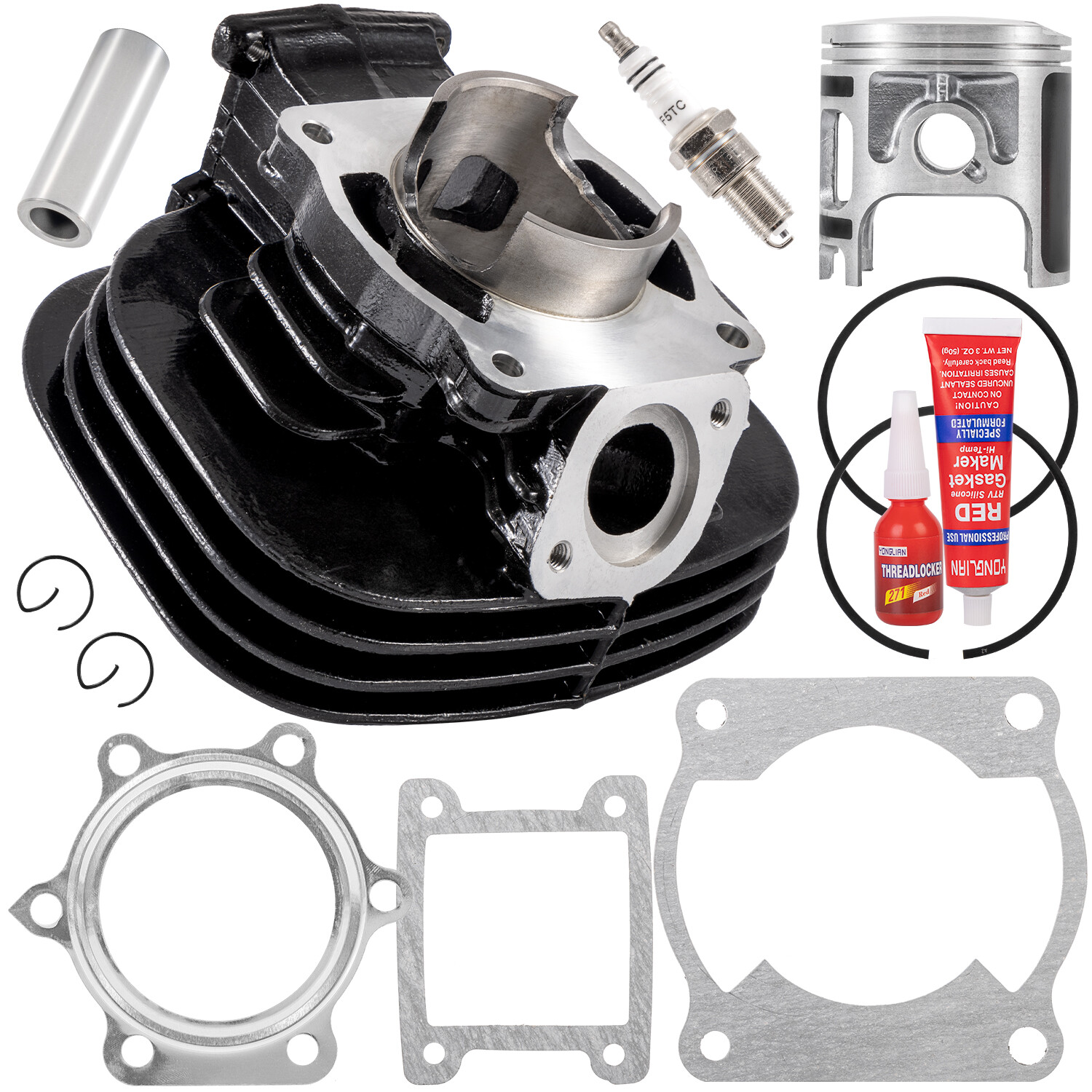 For Yamaha Blaster 200 66 Piston Cylinder Crank Motor Rebuild Gasket Seal Kits
