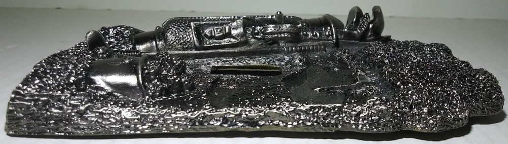 2001 FIGI Vintage Golf Metal Single Lightswitch Wallplate