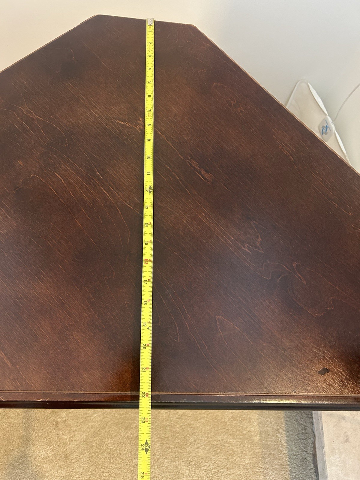 corner tv stand wood