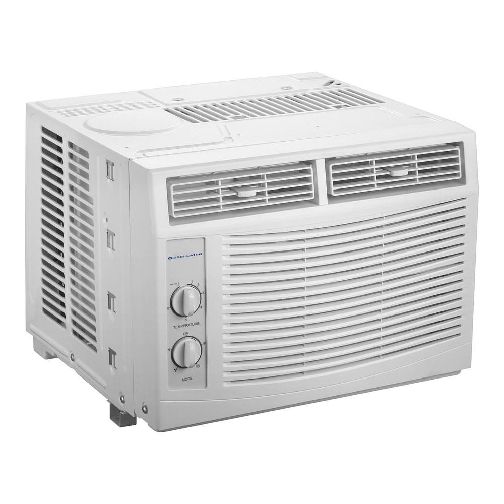 Cool-Living 5,000 BTU Window AC Unit with Install Kit – Compact & Efficient