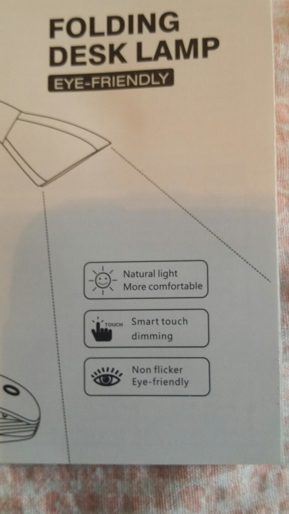 NEW Folding Desk Lamp in original package