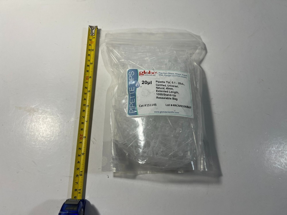 20uL Pipette Tip - LTS Style Compatible