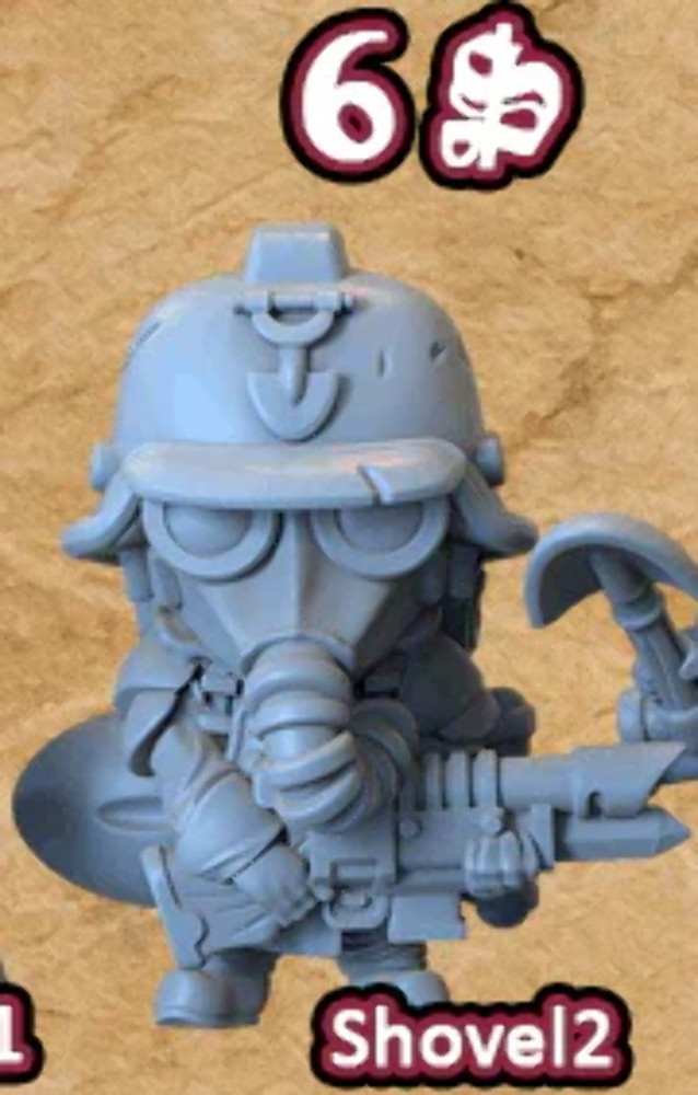 Chibi Mechanicute - Shovel #2