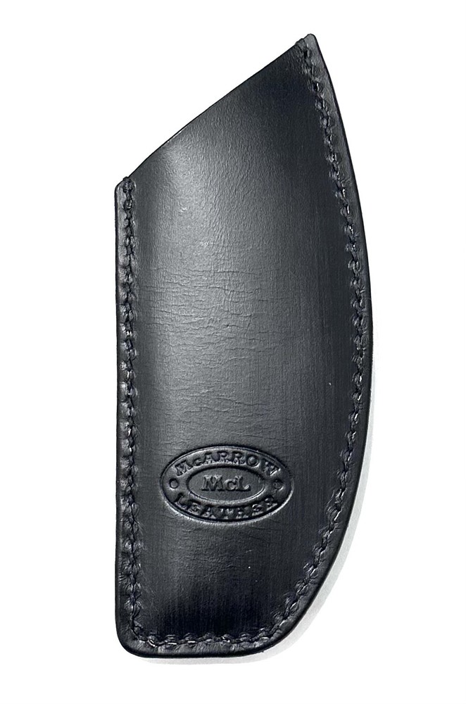 Strider SMF Dark Gray Leather Sheath Handcrafted.