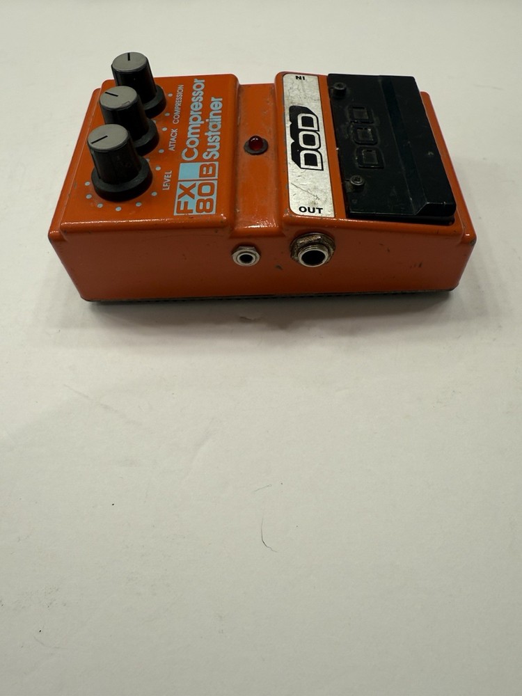 DOD Digitech FX80B Compressor Sustainer Vintage Guitar Effect Pedal *READ*