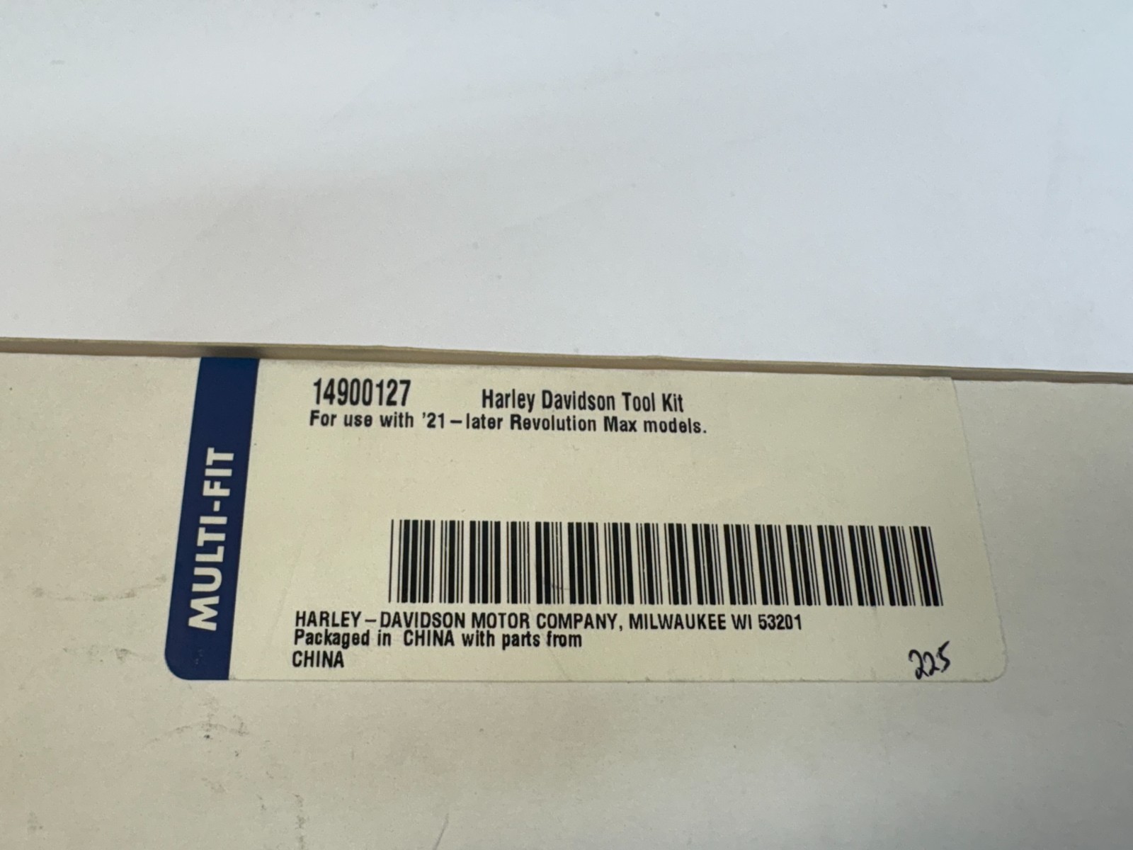 Harley NIB new 14900127 on board motorcycle touring street road glide tool kit