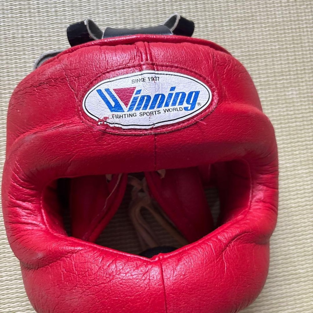 Winning Red Headgear Used