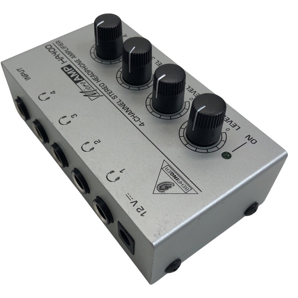 BEHRINGER Microamp HA400 Ultra-Compact 4-Channel Stereo Headphone Amplifier