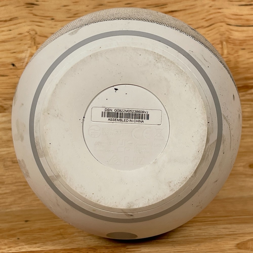 Amazon Echo Dot (5th Gen) Gray Alexa-Enabled Portable Bluetooth Smart Speaker