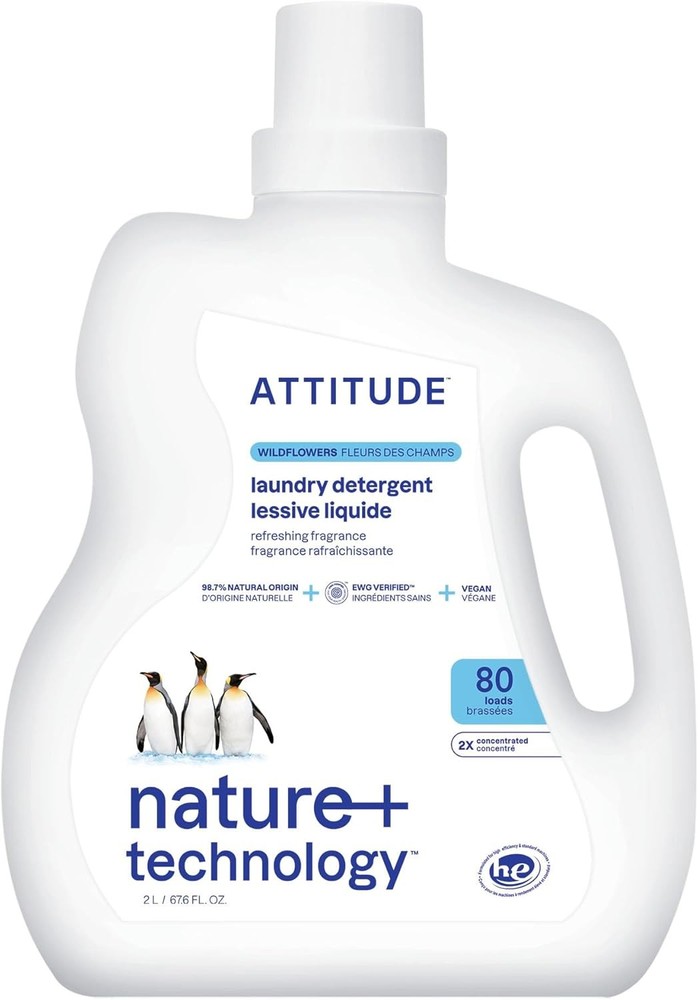 Liquid Laundry Deternt, EWG Verified, HE patible,