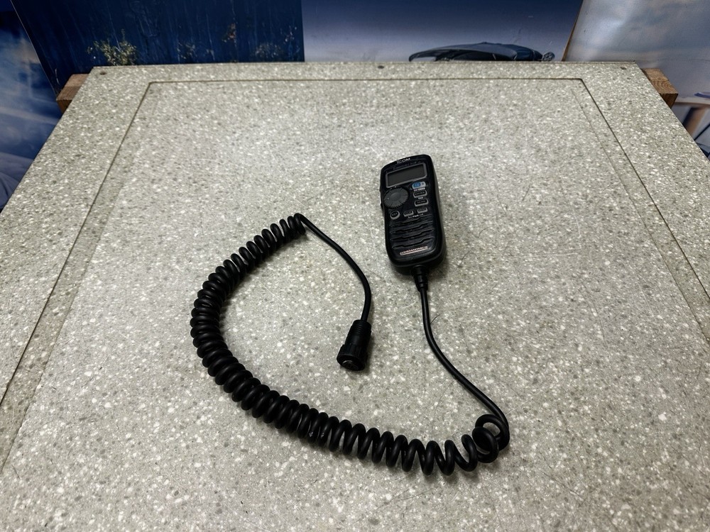 ICOM Marine Command Mic III Handheld Microphone P#HM-162B