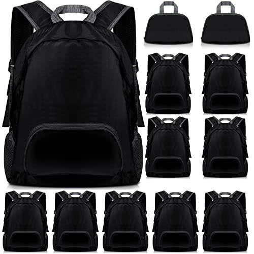 Pcs 20l Foldable Backpacks Bulk Lightweight Basic Back Pack Wholesale for 12