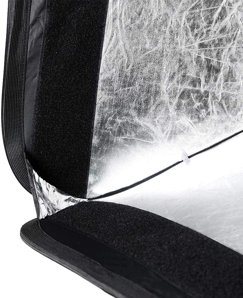 Lightweight 32" Softbox Grid with Speedlite Bracket for Versatile Photography