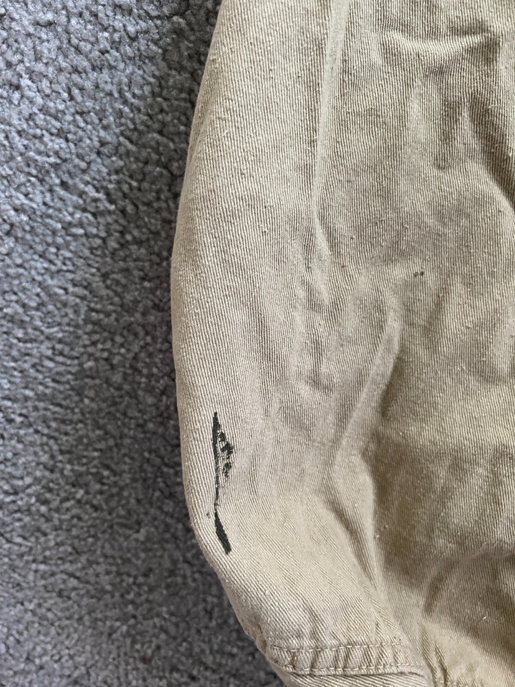 Authentic WWII US Army Infantry Barracks Laundry Carry Bag NAMED