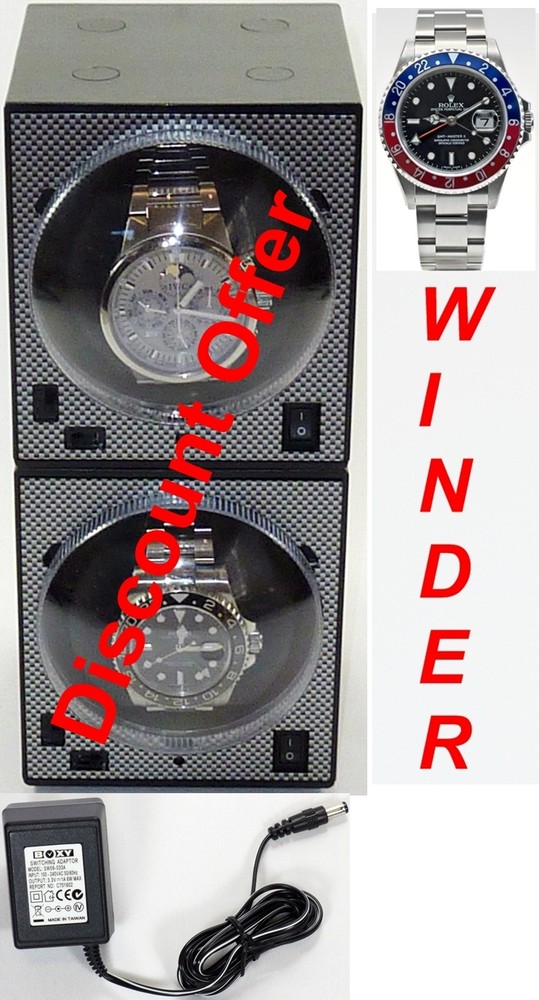 Boxy Brand Brick Dual Automatic Watch Winder System -System: 2B