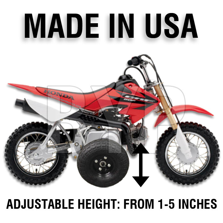 Adjustable - HONDA CRF50 CRF XR50 Z50 Z50R 50 KIDS YOUTH - TRAINING WHEELS Only