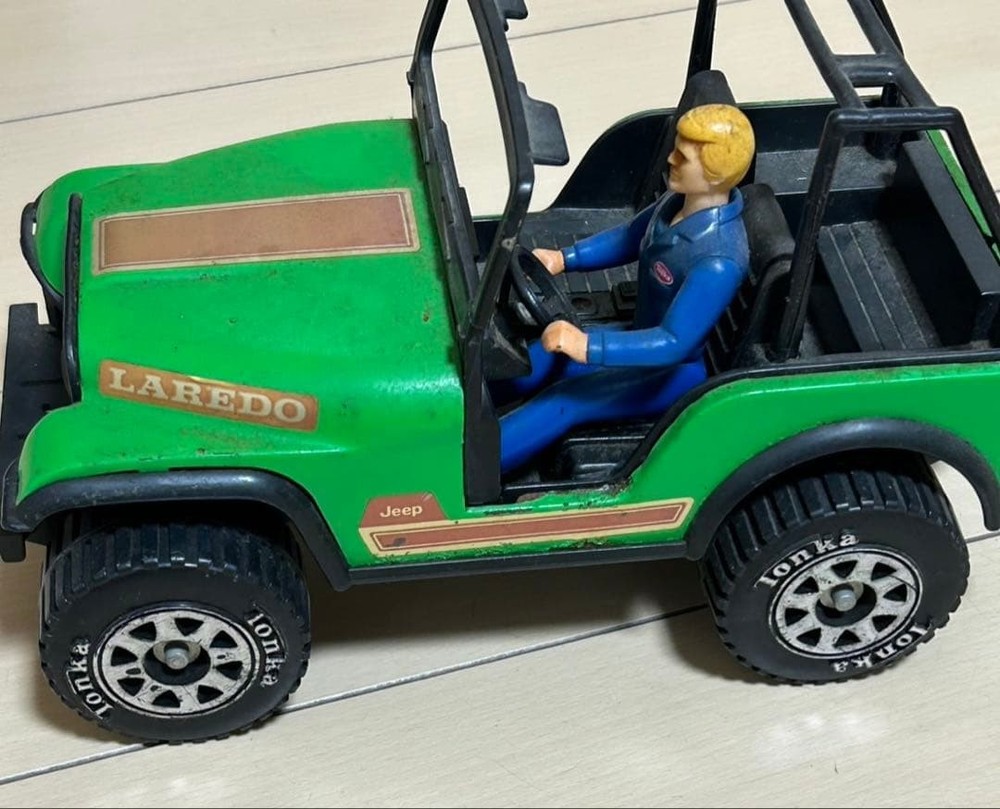 tonka jeep green
