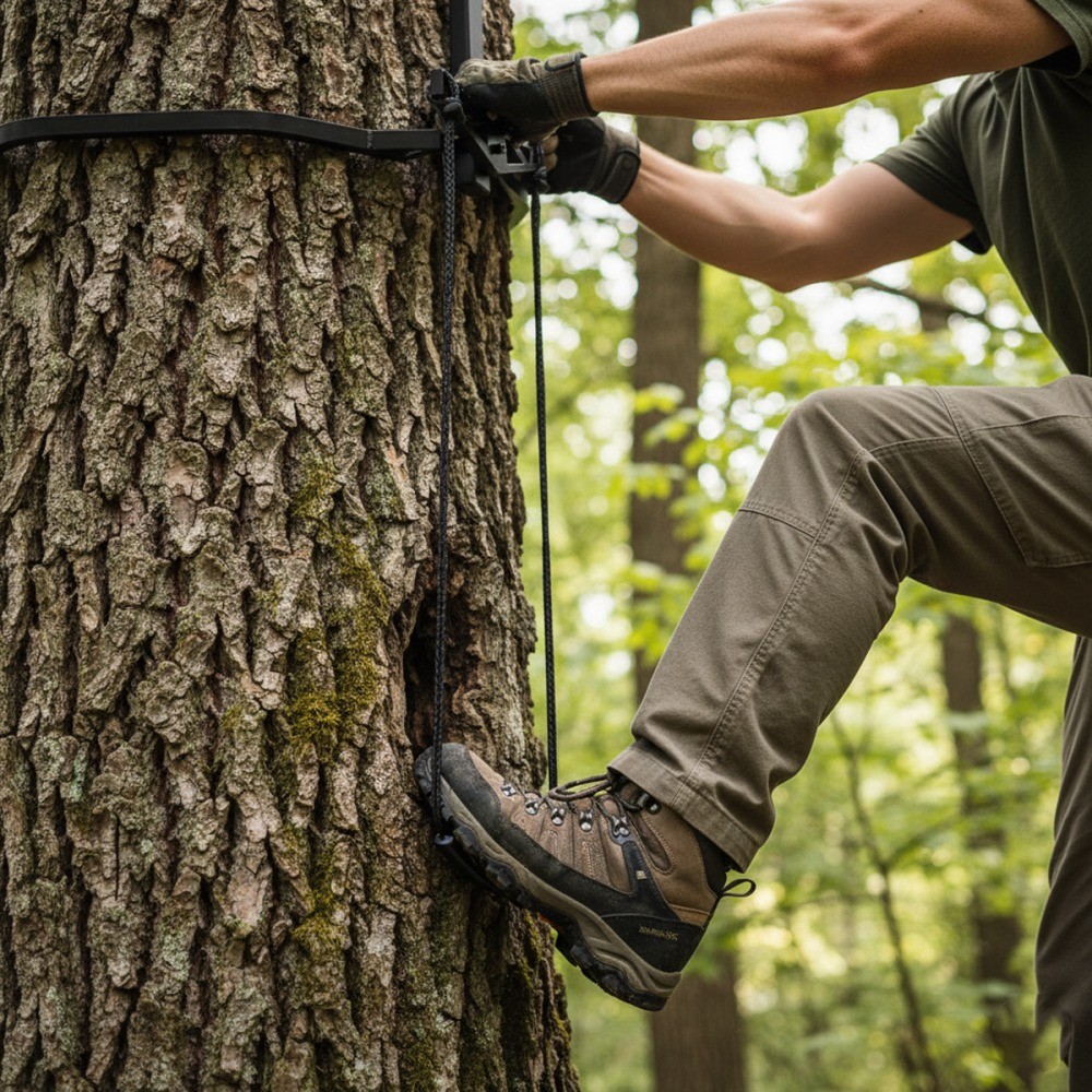Climbing Stick Aider Single Step Aider Lightweight Rope Ladder Climbing Sticks