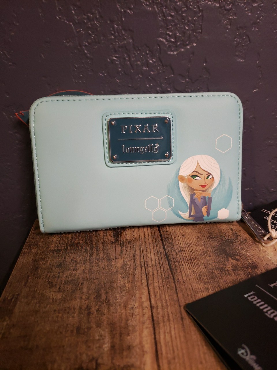 NEW Loungefly Disney Wallet Pixar Moments Incredibles Syndrome Zip Around w/Tags