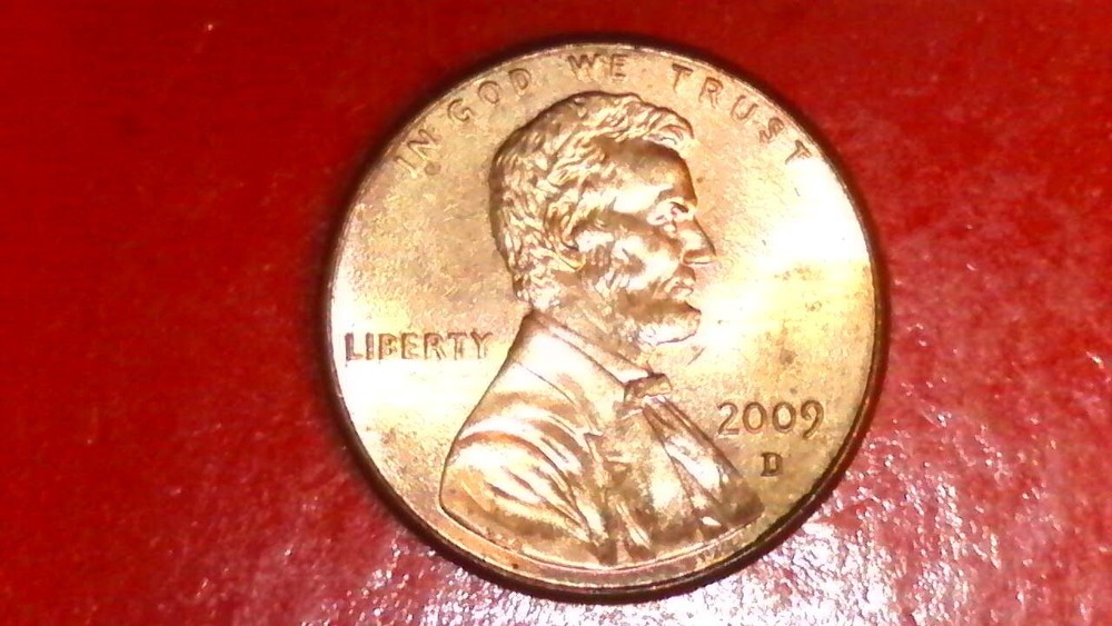 2009 D Penny *Error Offset Rim* Circulated