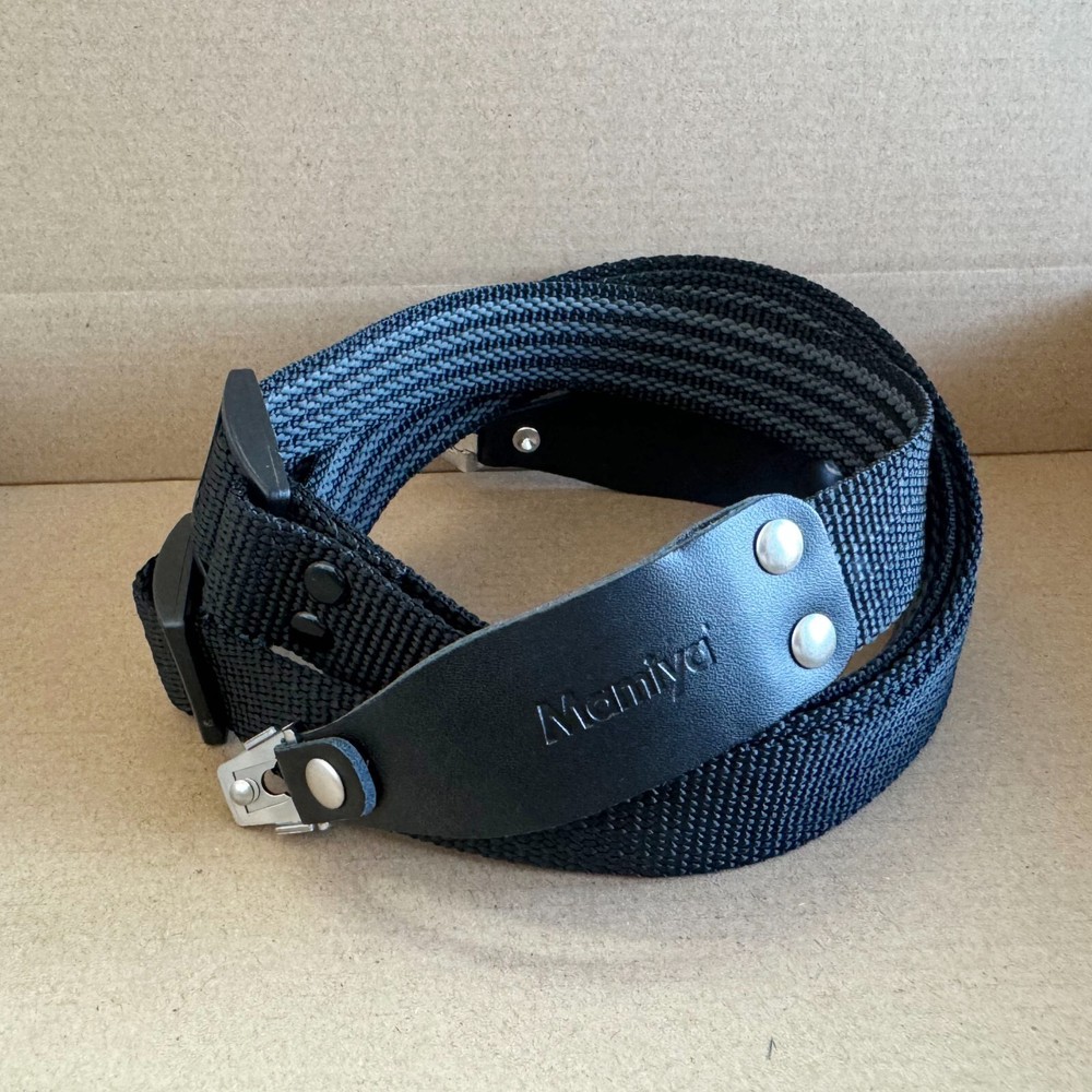 Black Adjustable Nylon Shoulder Strap For Mamiya 645 Pro/Pro TL/Super Camera
